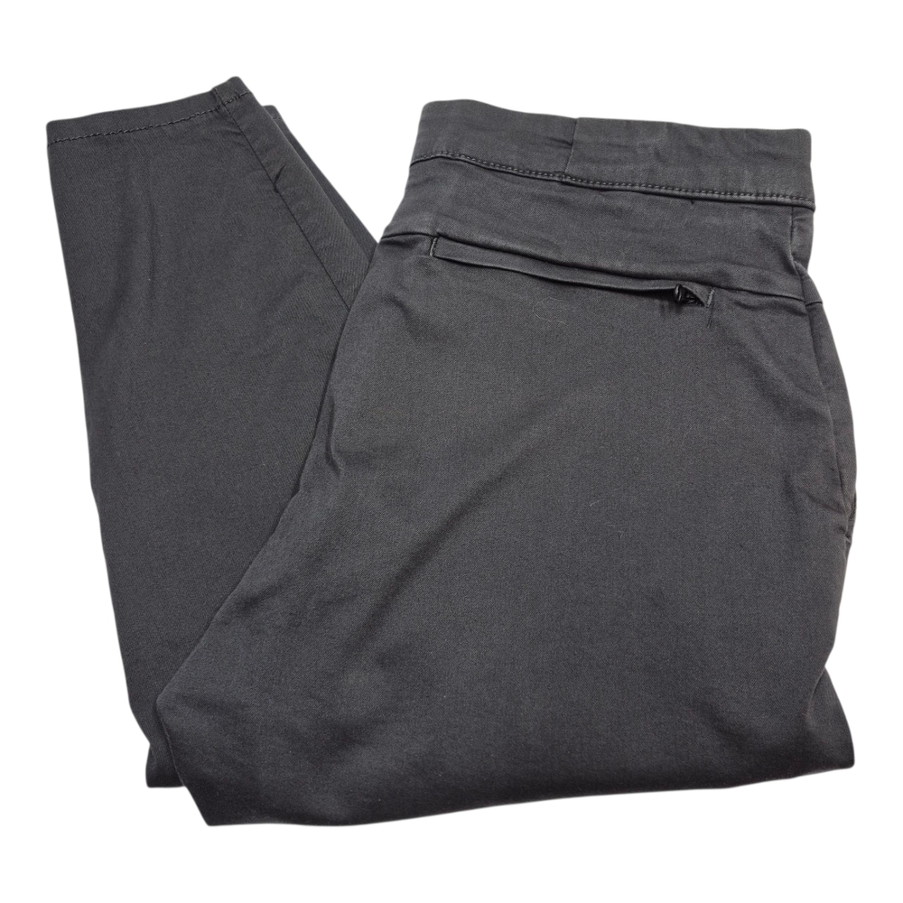 Zara Fly Jean Trouser Women's XL Charcoal Grey Casual
